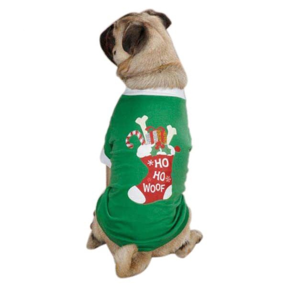 Holiday Pattern dog t-shirt